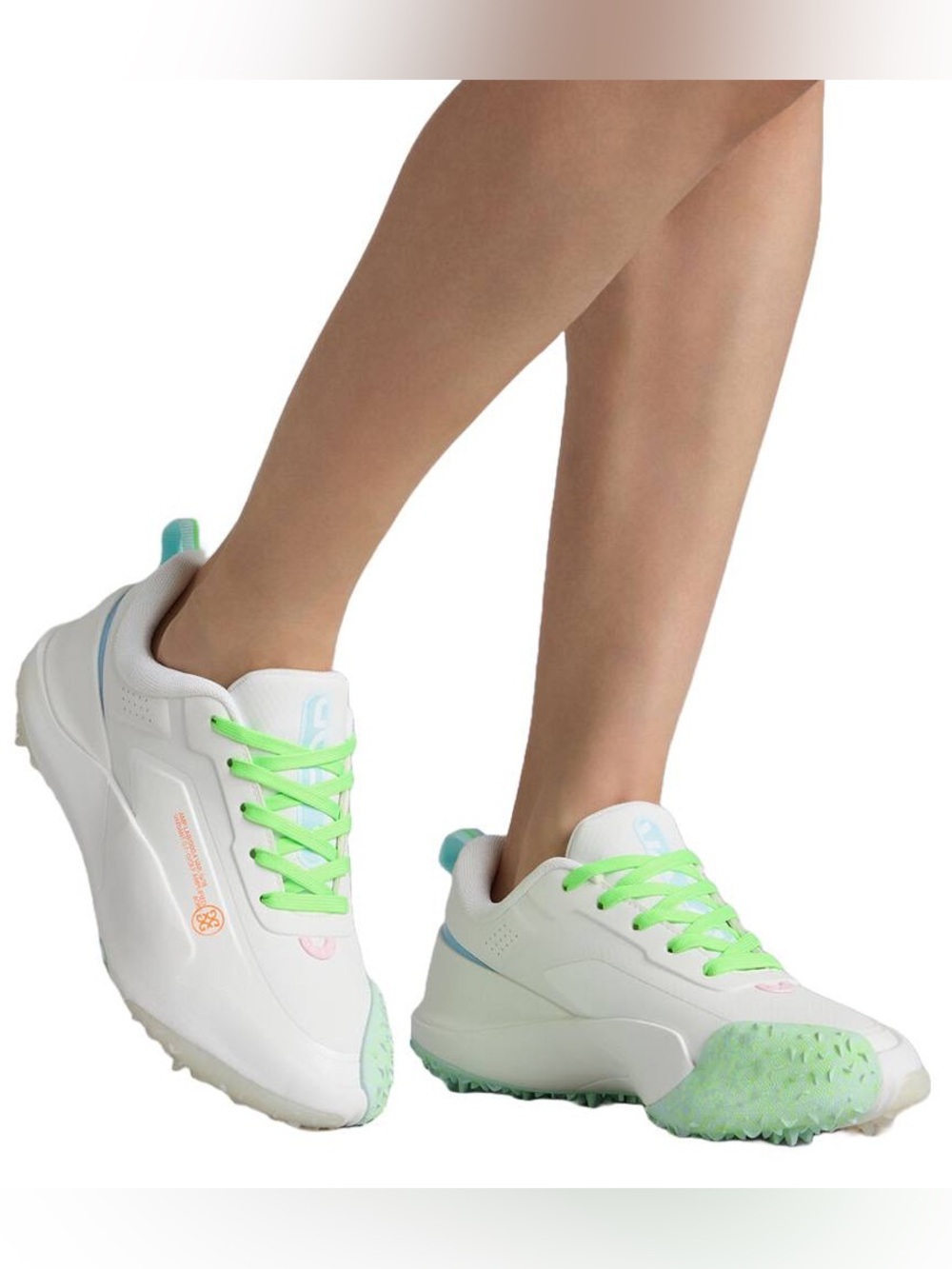 G/Fore Women’s G/18 Spikeless Golf Shoes Snow/Multi Sz 9.5
